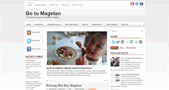 Desktop Screenshot of kabupatenmagetan.com