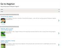 Tablet Screenshot of kabupatenmagetan.com